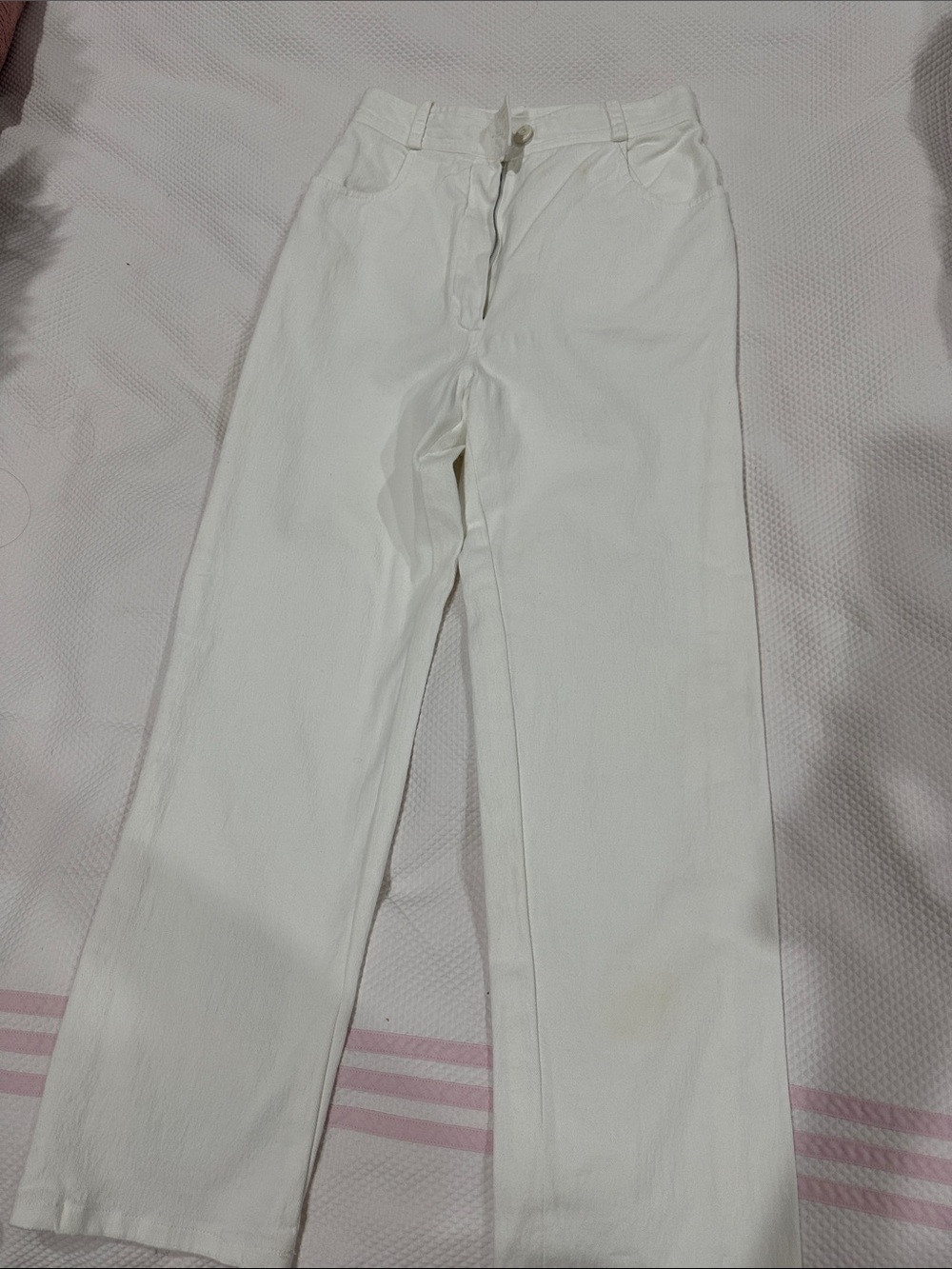 CHANEL White Label Cotton Garment